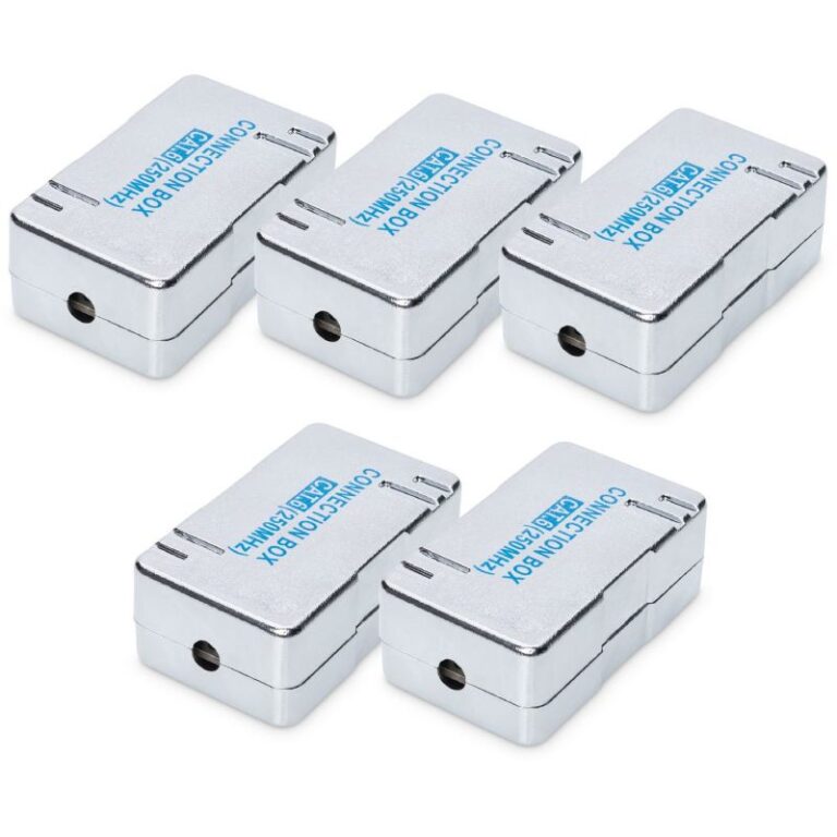 Aksesorë për Rrjet DIGITUS Connection Module CAT 6 for Twisted Pair Cable / 5 Pieces - Bardhë