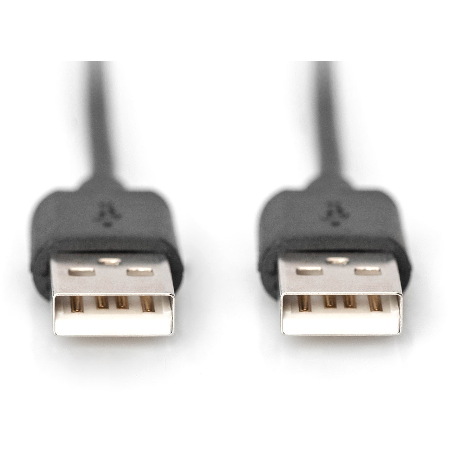 Kabllo USB  DIGITUS USB 2.0 Connection Cable Type A–A M/M 1.0m - Zezë - Figura 2