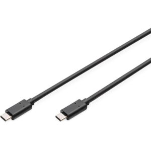 Kabllo USB DIGITUS USB 2.0 Type‑C → Type‑C / 1 m – Zezë
