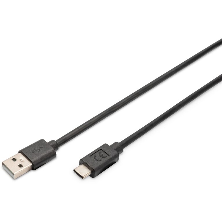 Kabllo USB  DIGITUS USB 2.0 Connection Cable Type C–A M/M 3.0m  - Zezë