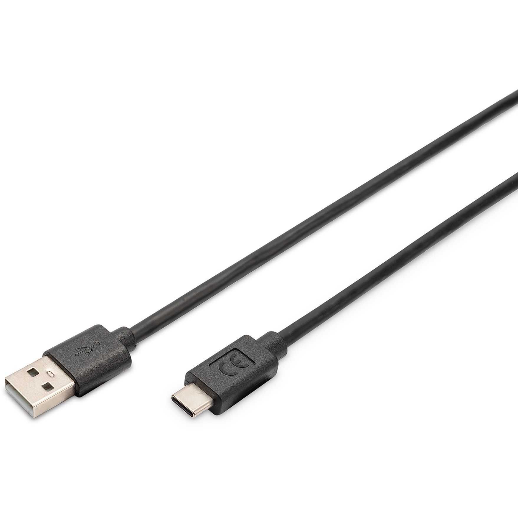 Kabllo USB  DIGITUS USB 2.0 Connection Cable Type C–A M/M 3.0m  - Zezë