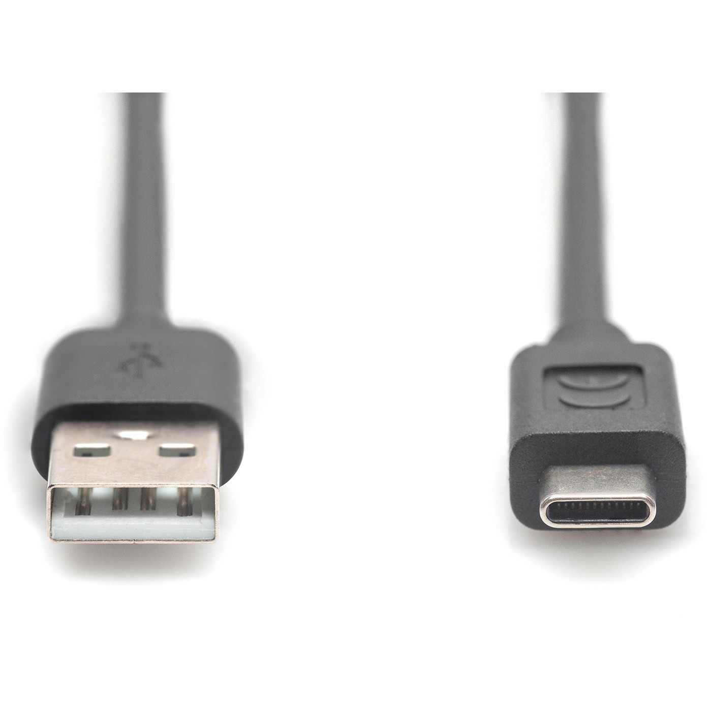 Kabllo USB  DIGITUS USB 2.0 Connection Cable Type C–A M/M 3.0m  - Zezë - Figura 2