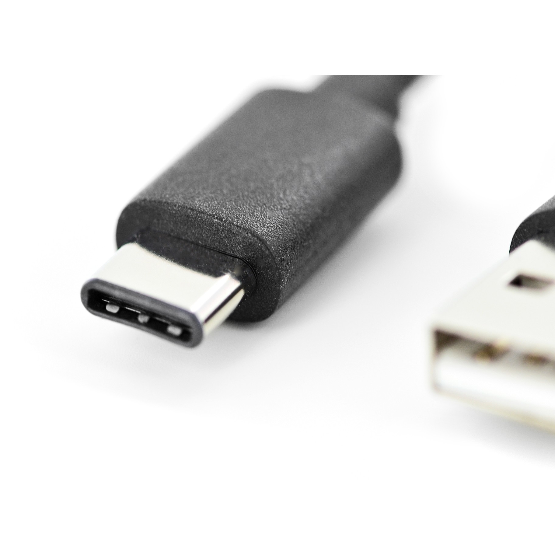 Kabllo USB DIGITUS USB 2.0 Connection Cable Type C–A M/M 1.0m - Zezë - Figura 2