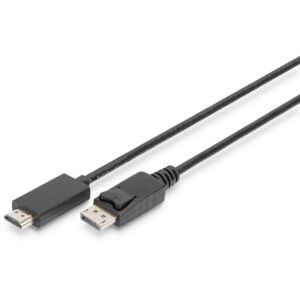 Kabllo HDMI DIGITUS DisplayPort to HDMI Adapter Cable / 8K / 3.0m / Male–Male - Zezë