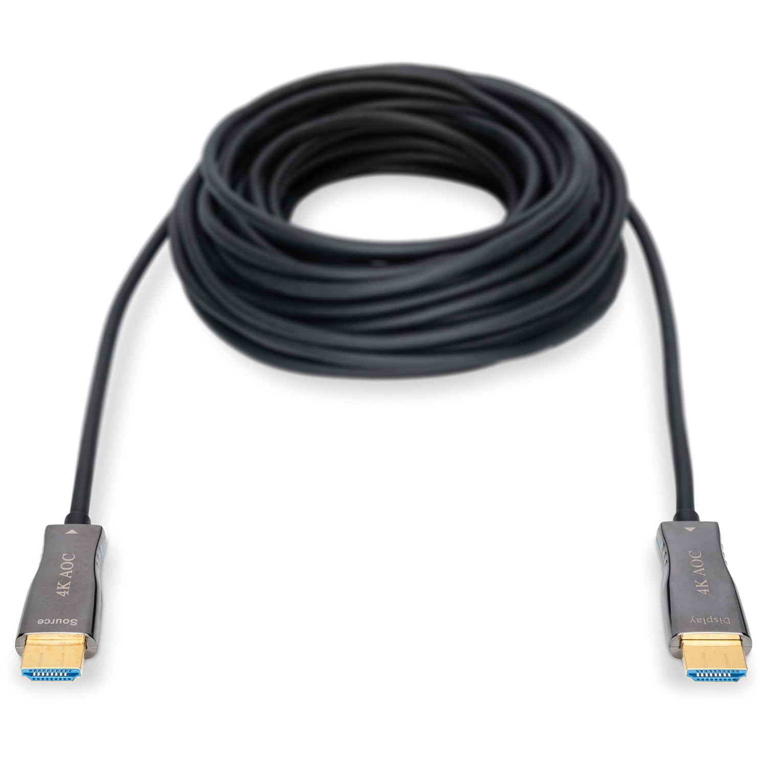 Kabllo HDMI DIGITUS HDMI AOC Hybrid Fiber Optic Cable / UHD 4K / 20m - Zezë - Figura 3