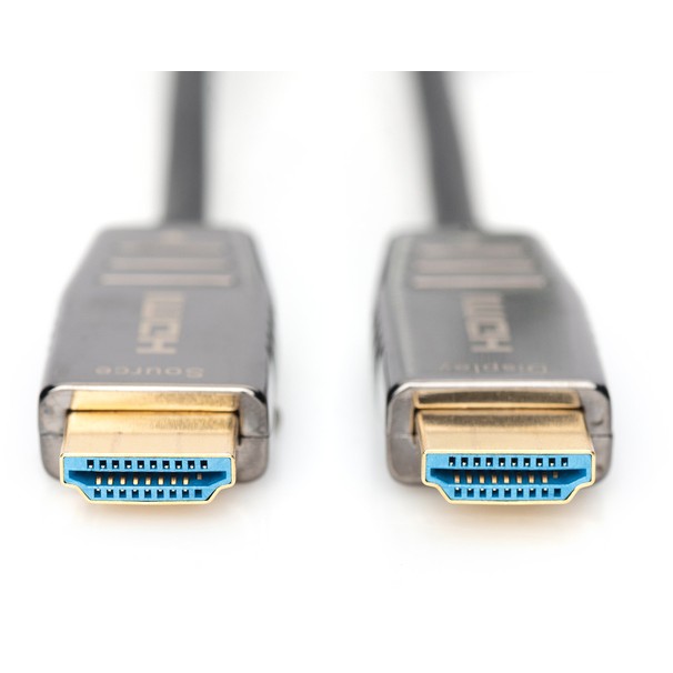 Kabllo HDMI DIGITUS HDMI AOC Hybrid Fiber Optic Cable / UHD 8K / 30m - Zezë - Figura 3
