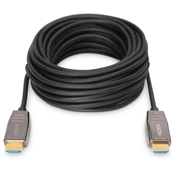 Kabllo HDMI DIGITUS HDMI AOC Hybrid Fiber Optic Cable / UHD 8K / 30m - Zezë - Figura 4