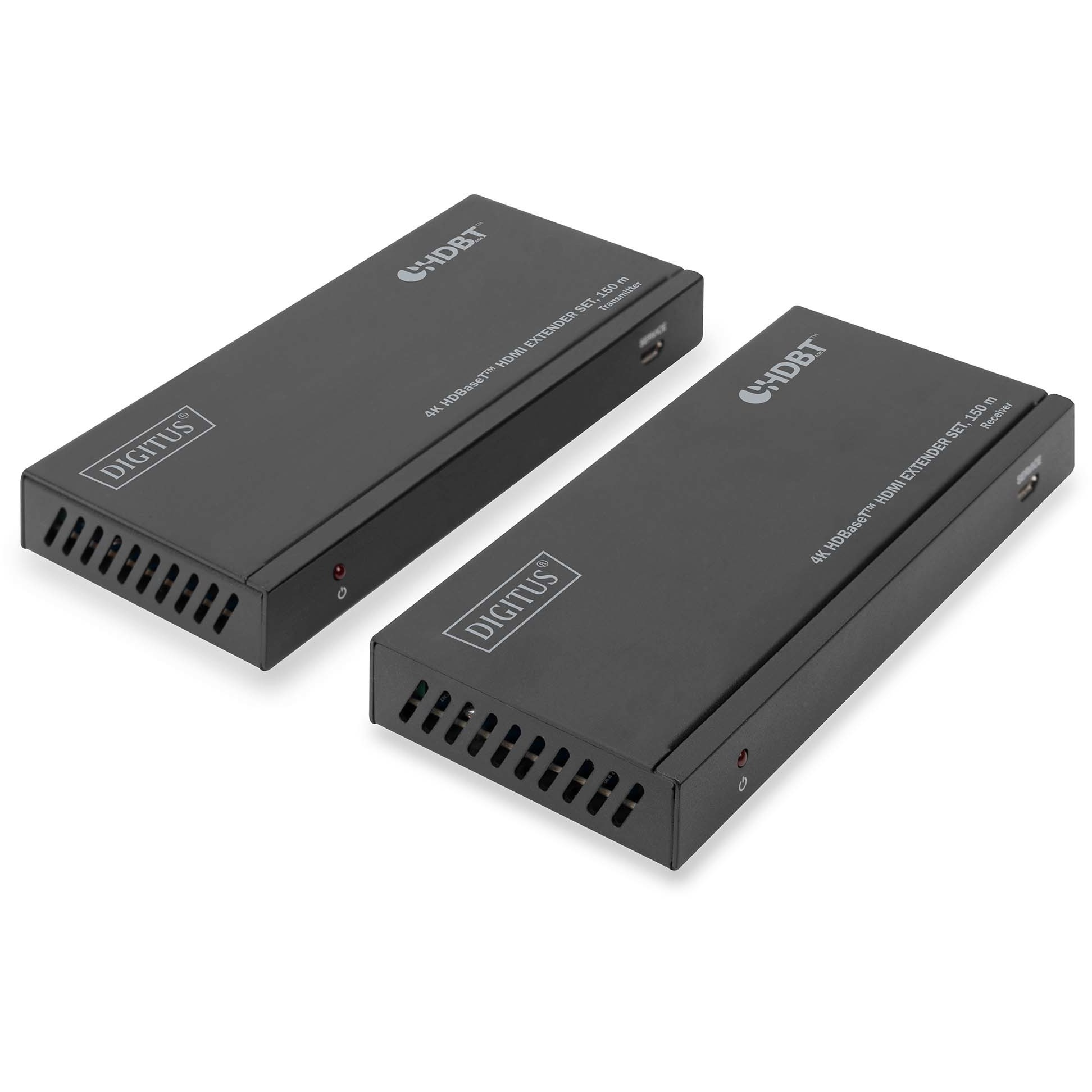 Kabllo HDMI DIGITUS 4K HDBaseT HDMI Extender Set 150m / për transmetim profesional në distanca të gjata - Figura 2