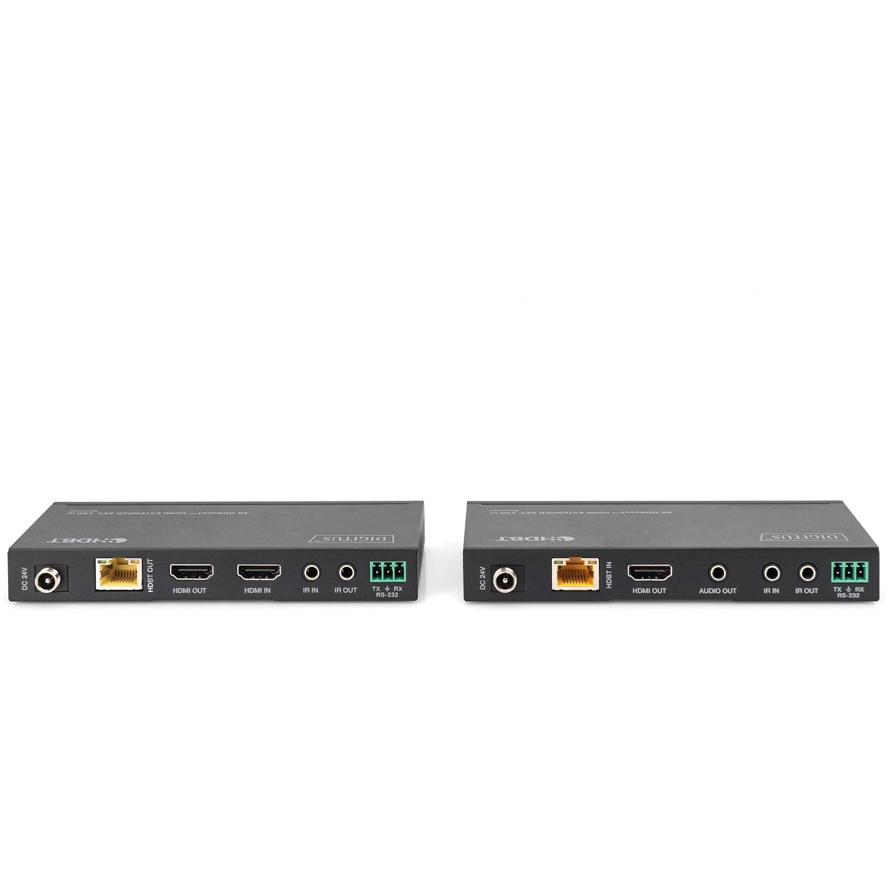 Kabllo HDMI DIGITUS 4K HDBaseT HDMI Extender Set 150m / për transmetim profesional në distanca të gjata - Figura 3
