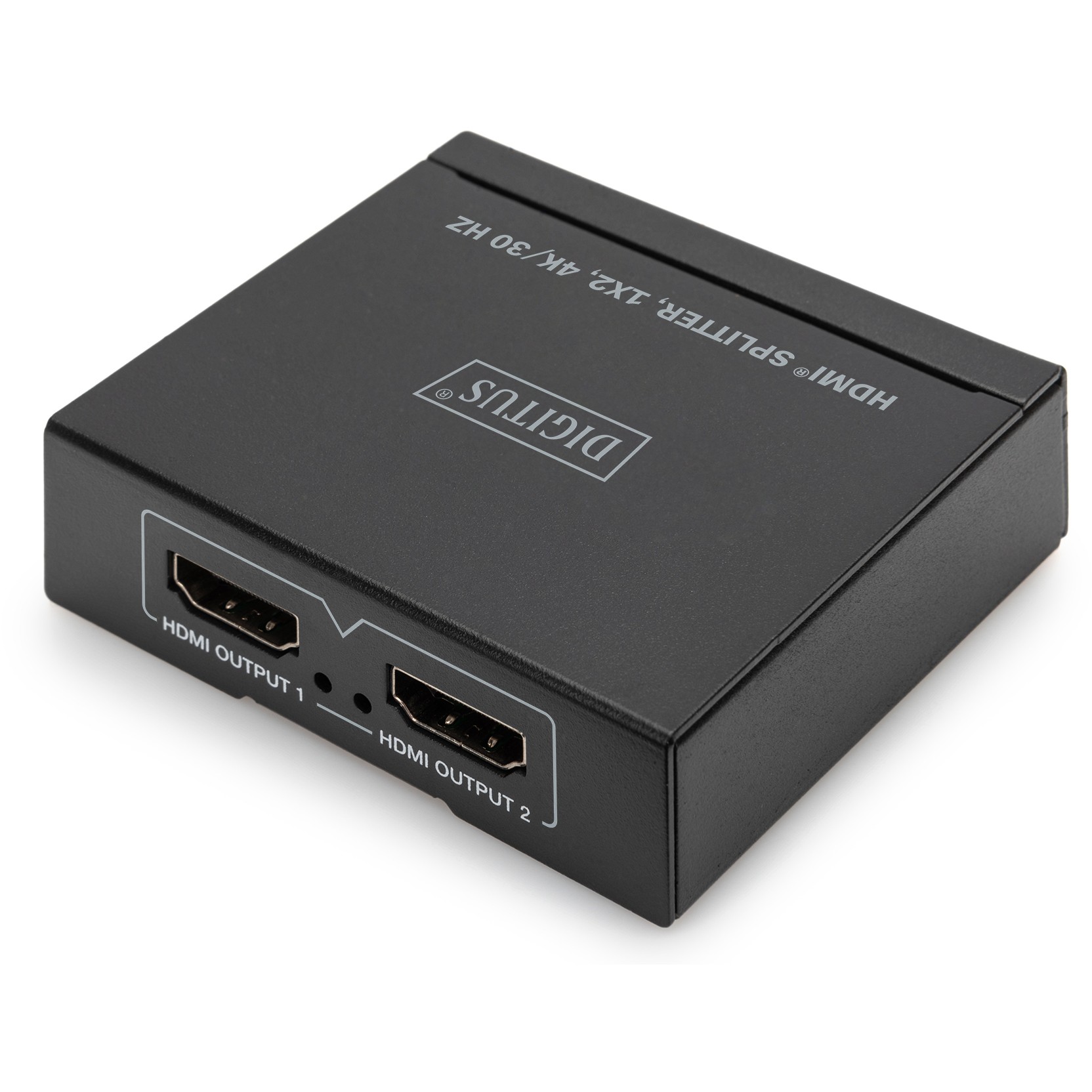 Kabllo HDMI DIGITUS HDMI Splitter 1x2 4K/30Hz – Zezë - Figura 2