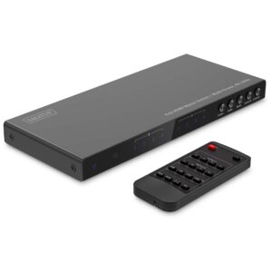 Kabllo HDMI DIGITUS Matrix Switch 4x2 4K/30Hz / me Multi-Viewer / Audio Extractor dhe RS232