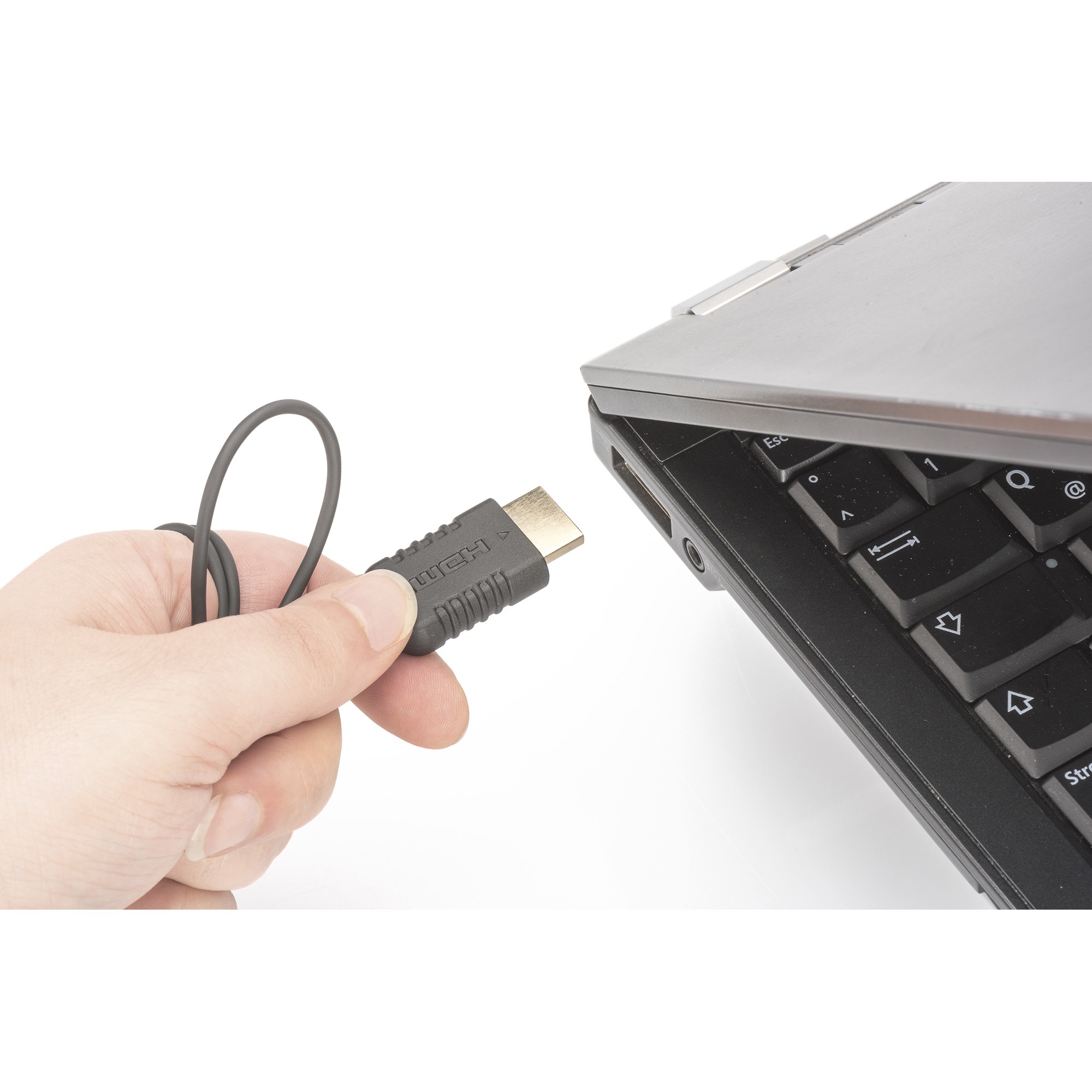 Kabllo HDMI DIGITUS HighFlex Cable Male/Male 2.0m – Zezë - Figura 2