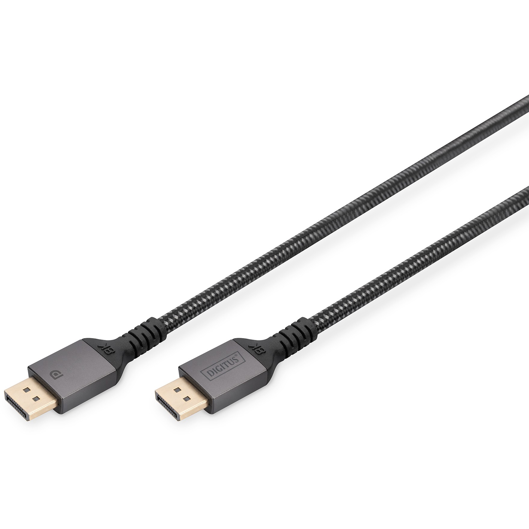 Kabllo DisplayPort DIGITUS Cable 3m Aluminium 8K – Zezë