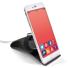 Aksesorë për tablet TERRATEC mbajtëse tableti prej alumini–  Zezë