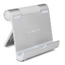 Aksesorë për tablet TERRATEC mbajtëse tableti prej alumini  – Argjendi