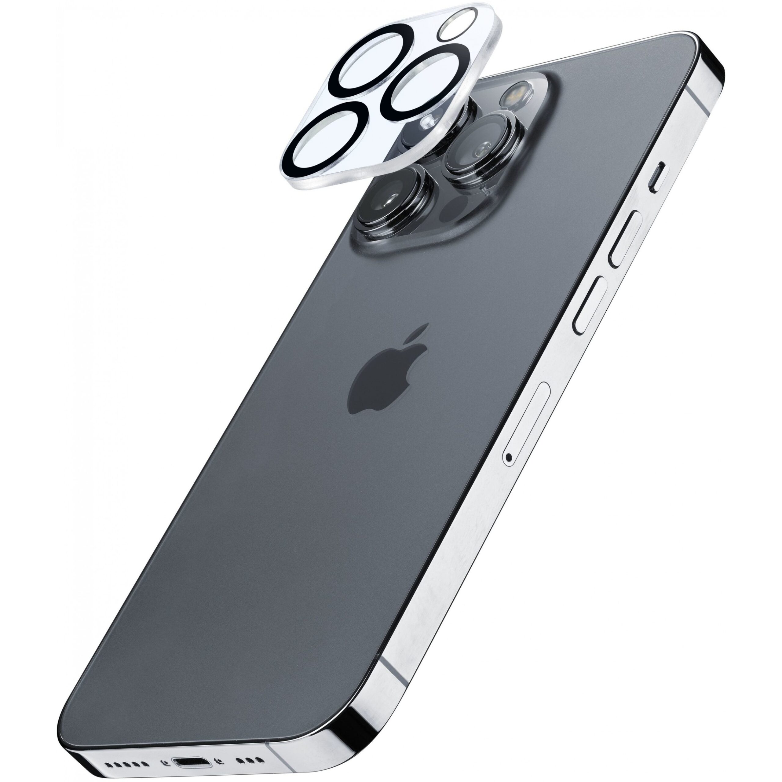 Aksesorë Apple  Cellularline Camera Lens Protection iPhone 15 Pro - Max Transparent - Figura 2