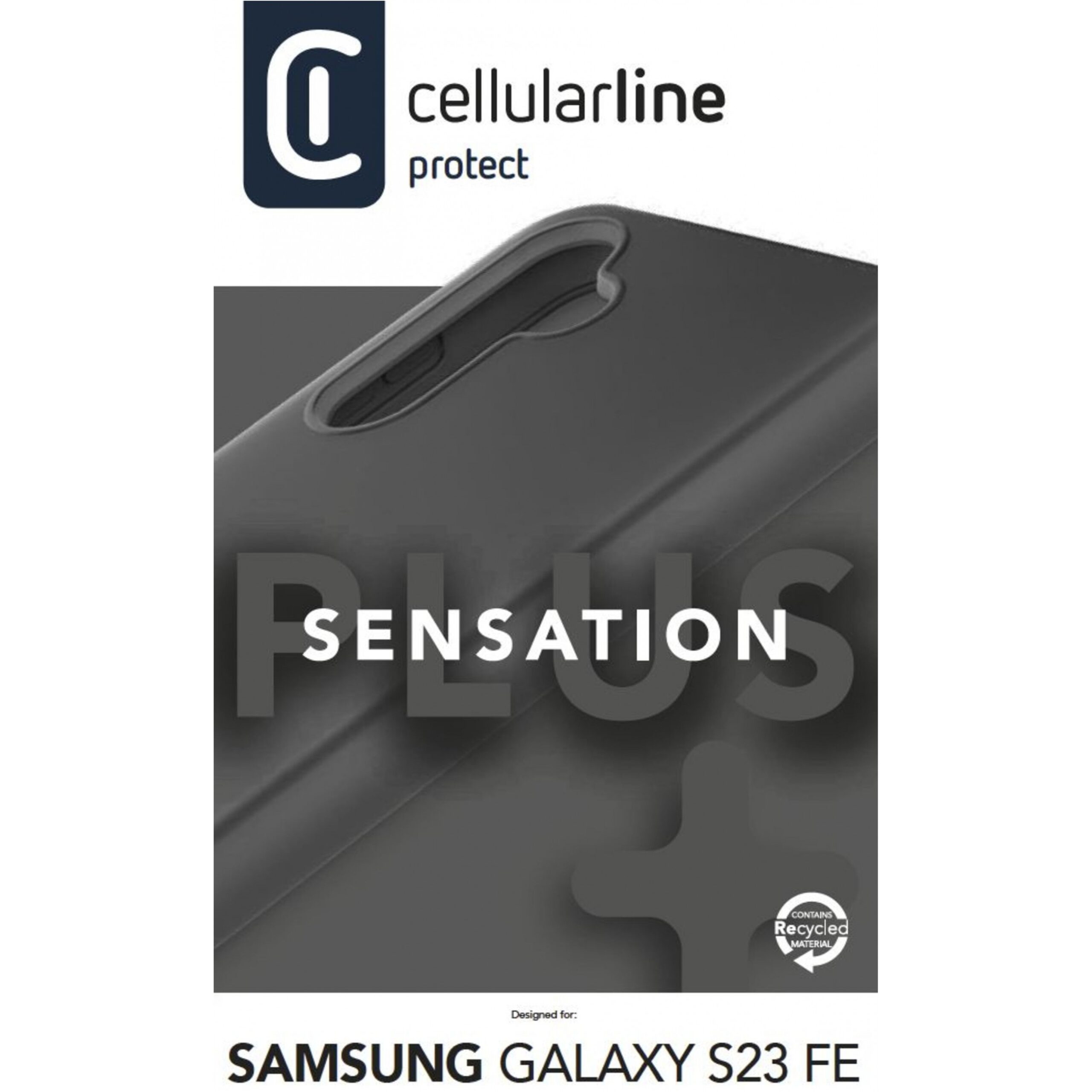 Aksesorë për telefon Cellularline Sensation Case për Samsung Galaxy S23 FE - Zezë - Figura 2
