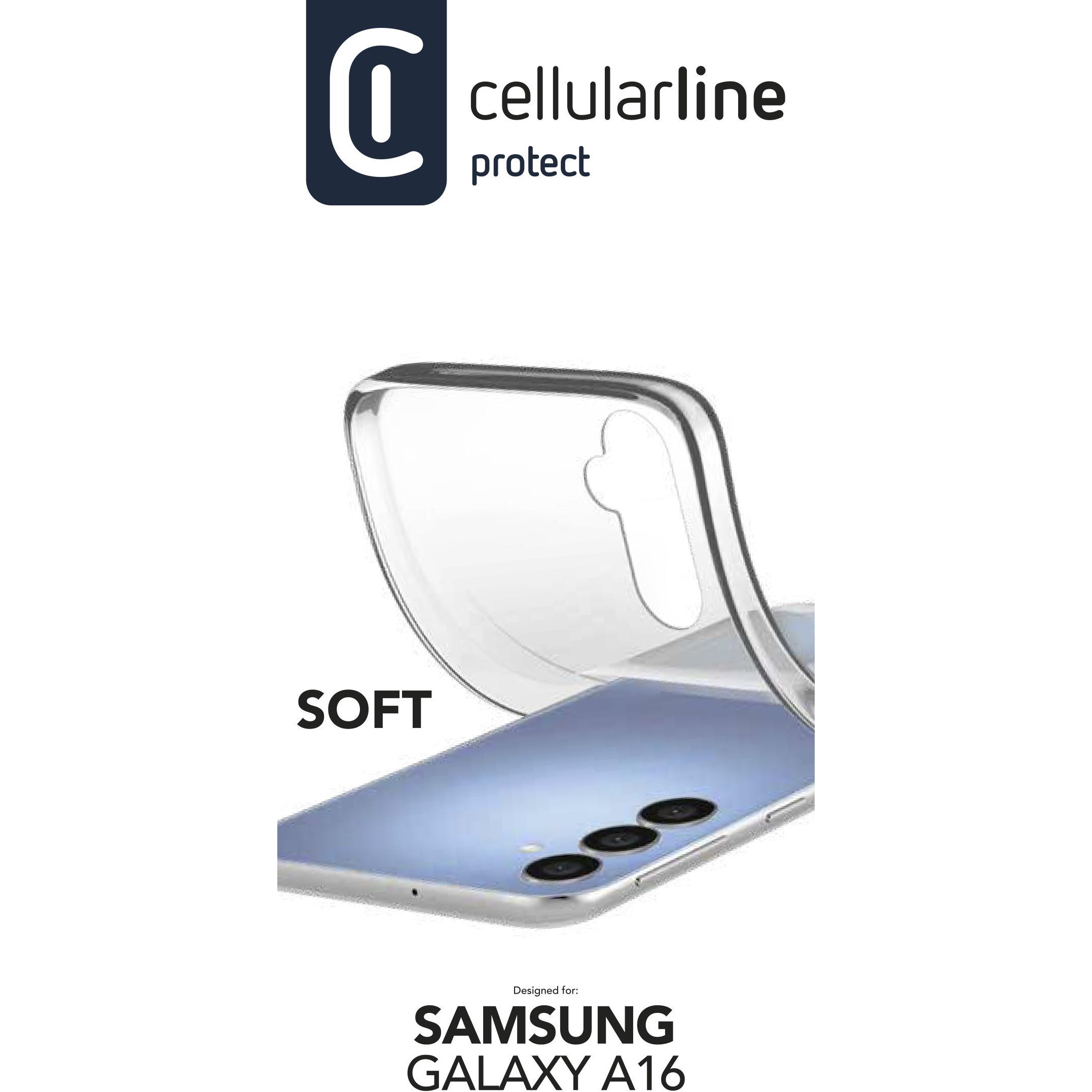Aksesorë për telefon Cellularline / Soft Case / Samsung Galaxy A16 4G & 5G - Transparente - Figura 3