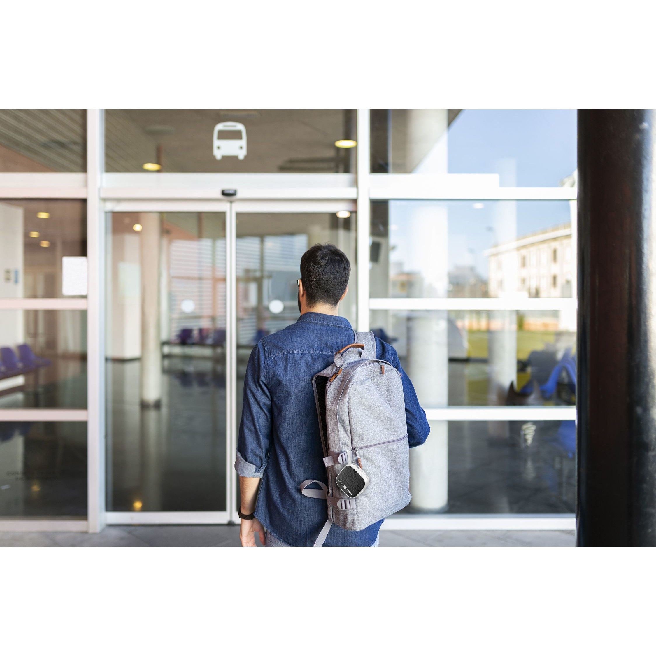 Altoparlantë Cellularline Music & Sound Mini Bluetooth Speaker Compact Wireless Audio - Bardhë - Figura 5