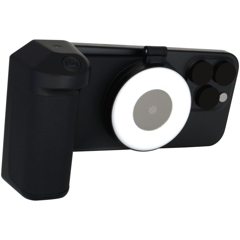 Powerbank RealPower / MagFree Selfie Holder / with 4,800 mAh Battery - Selfie Light - Figura 2