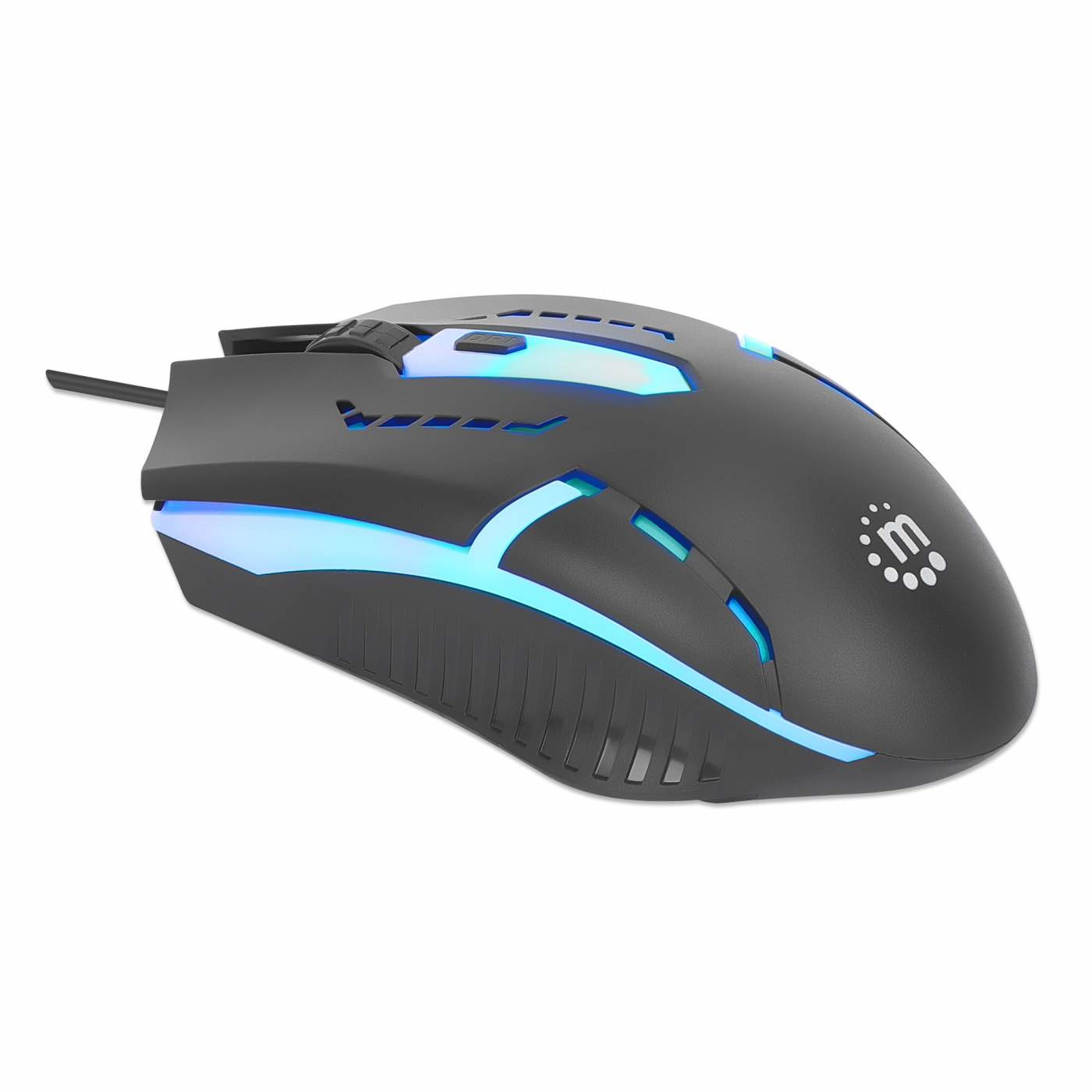 Maus Gaming MANHATTAN / RGB LED / 1500 dpi / Ambidextrous Design - Figura 2