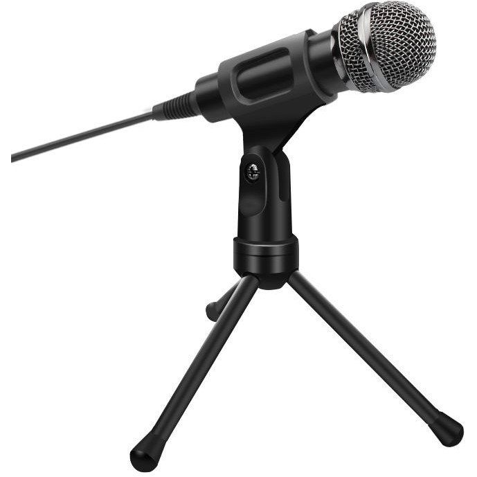 MikrofonEquip Mini Table Microphone / Adjustable Tilt, 3.5mm Audio Jack - Zezë