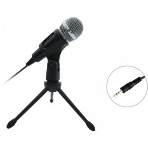 MikrofonEquip Mini Table Microphone / Adjustable Tilt, 3.5mm Audio Jack - Zezë