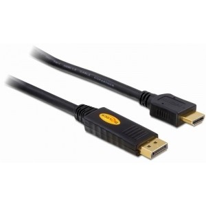 Kabllo DisplayPort DELOCK to HDMI / 5.0 m / M-M