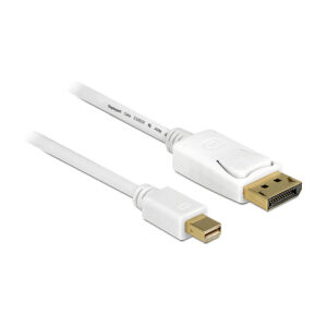 DELOCK Cable mini DisplayPort Plug to DisplayPort Plug / 5.0m