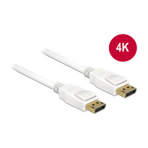 DELOCK Cable DisplayPort 1.2 Plug to DisplayPort Plug / 2 m