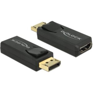 Adapter DisplayPort DELOCK 1.2 / HDMI / Pasiv / 4K60Hz / M-F – Zezë