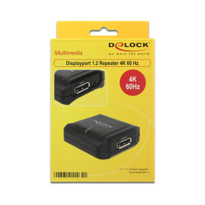 DELOCK Displayport 1.2 Repeater 4K 60Hz 6
