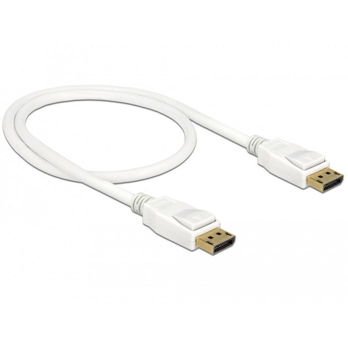 Kabllo DisplayPort DELOCK 1.2 / Pasiv / 4K60Hz / 1.5 m – Zezë
