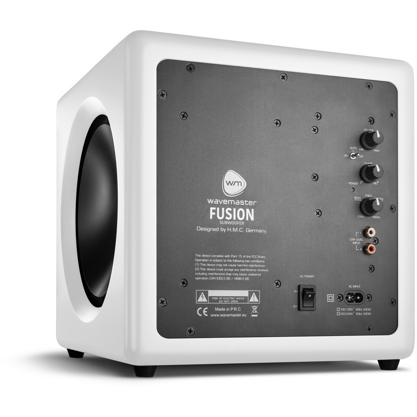 Altoparlantë Wavemaster FUSION Active Subwoofer – Bardhë - Figura 3