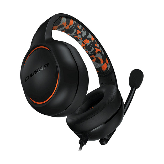 Kufje Gaming Cougar Dive me kabllo - Zezë - Figura 4