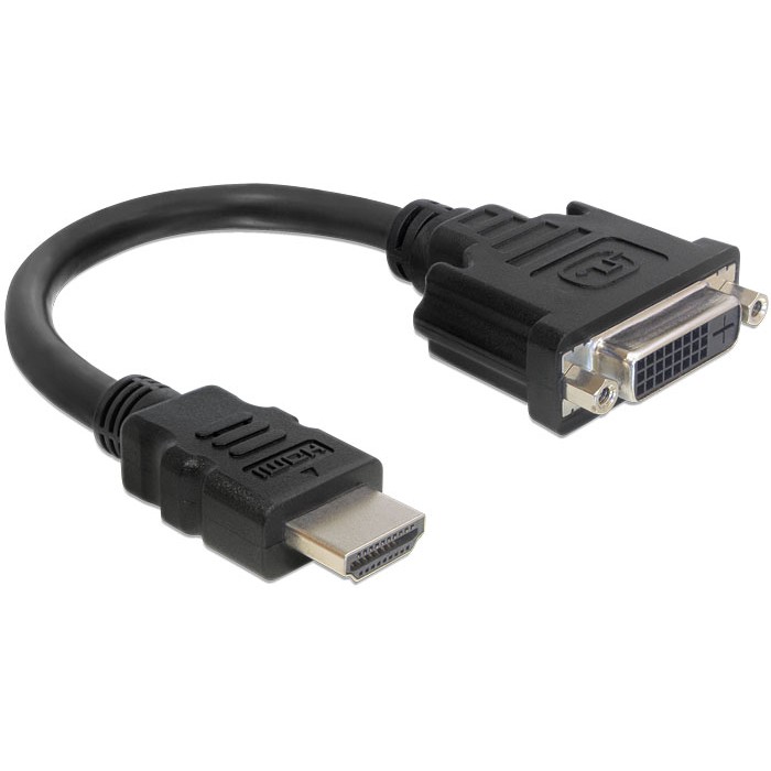 Kabllo Adapter DELOCK / HDMI-A Plug → DVI 24+1 Socket - Zezë