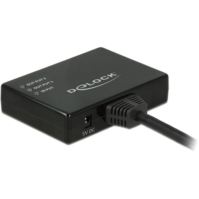 Kabllo HDMI Splitter DELOCK 1 x HDMI in / 2 x HDMI out / 4K