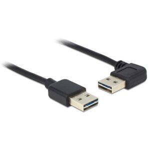 Kabllo USB DELOCK EASY 2.0 Type-A to Type-A Angled Left/Right 0.5m