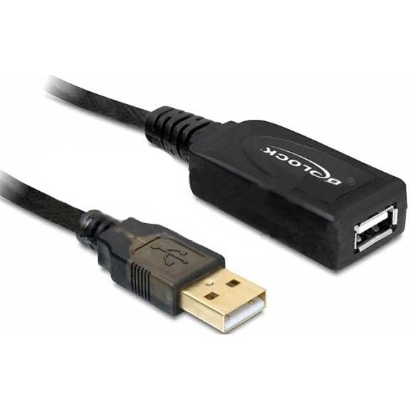 Adapter USB DELOCK Cable 2.0 Active Extension 15m