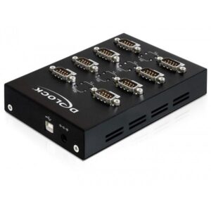Adapter USB DELOCK 2.0 Serial 8-Port Industrial RS-232