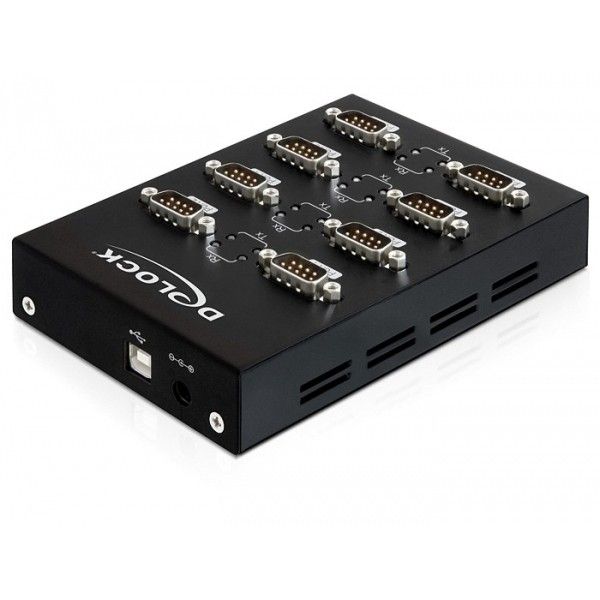 Adapter USB DELOCK 2.0 Serial 8-Port Industrial RS-232