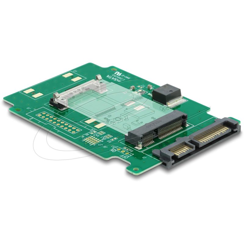 Kabllo për SSD USB DELOCK Converter SATA 22-Pin në mSATA 2.5" Platin - Figura 4