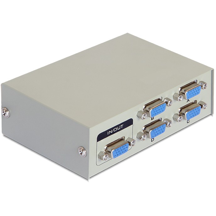 Switch VGA DELOCK / 4-Port / Manual / Bidirectional - Figura 2