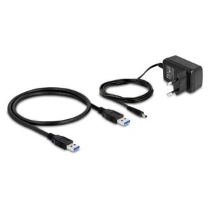Hub USB DELOCK USB 10 Gbps / 4× USB-A + 1× Port 6