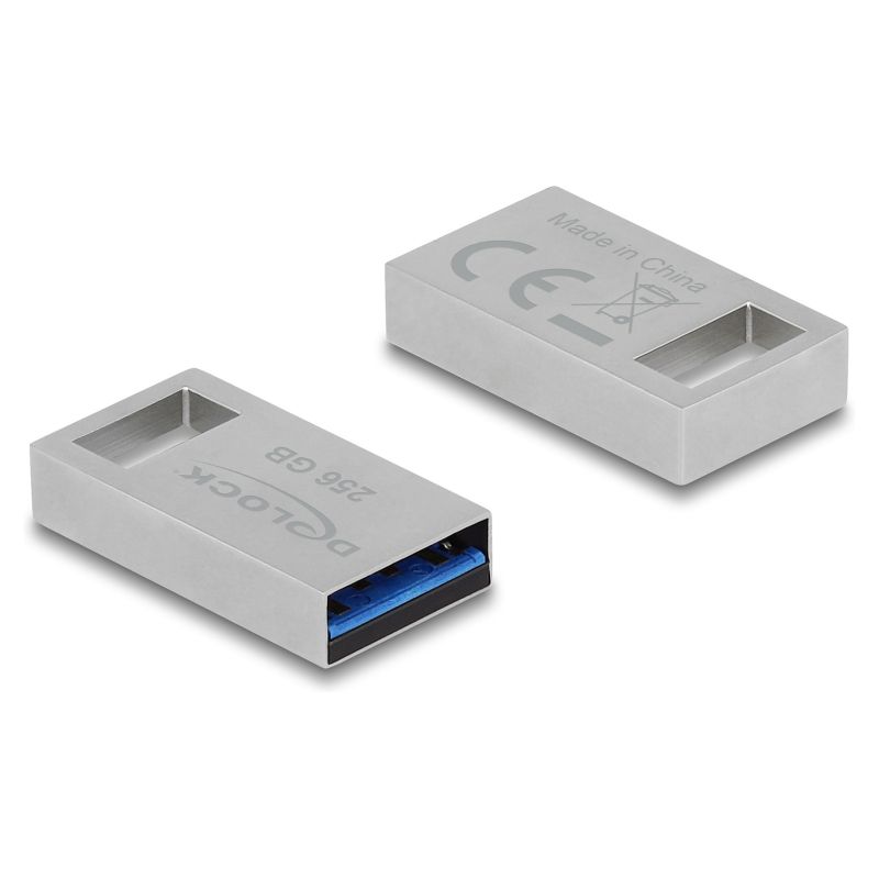 USB Flash Drive DELOCK 3.0 / 5 Gbps 256GB - Gri - Figura 2