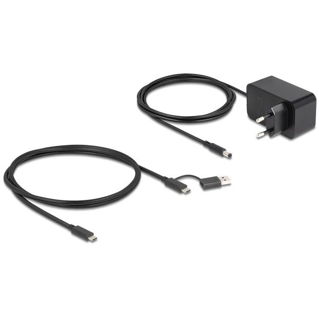 Adapter USB DELOCK 7-Port Hub / 4 Ports 10 Gbps + 4 Fast-Charge Ports 5 Gbps with Switch and Lighting - Figura 3