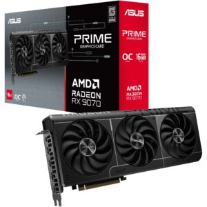 Kartelë Grafike AMD ASUS VGA 16GB RX9070 PRIME OC 3xDP/HDMI PRIME-RX9070-O16G