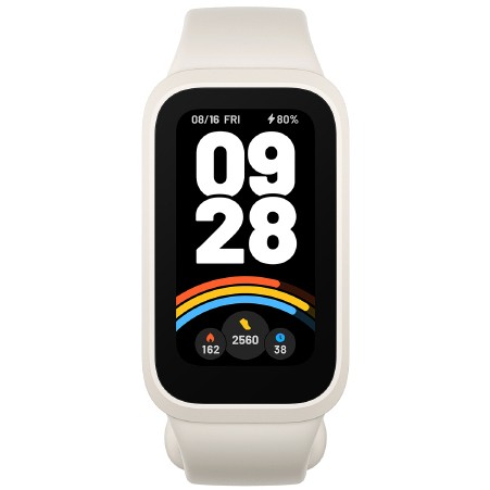 Orë e mençur Xiaomi Smart Band 9 Active beige/white
