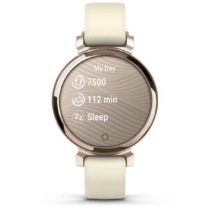 Orë e mençur Garmin Lily 2 / Display size 25.4 x 21.3 mm / Coconut Cream Gold