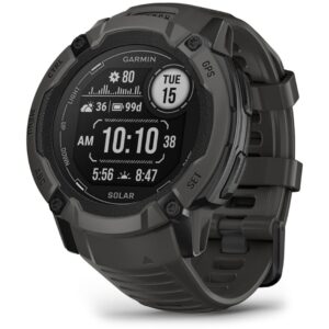 Orë e mençur Garmin Instinct 2x Solar / Display 2.79 cm 1.1 inch / E zezë